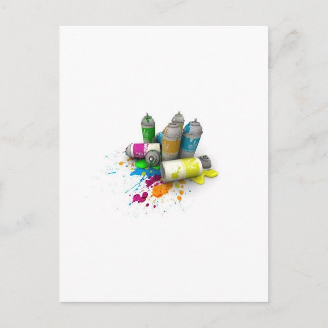 Färsk, Funky, Fashionable, Retro, Coola Vykort (Framsida)