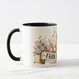 Färsk gårdskaos mugg