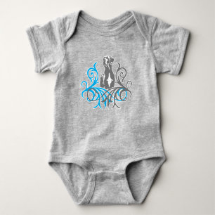 Färsk Great Dane Babyblus T Shirt