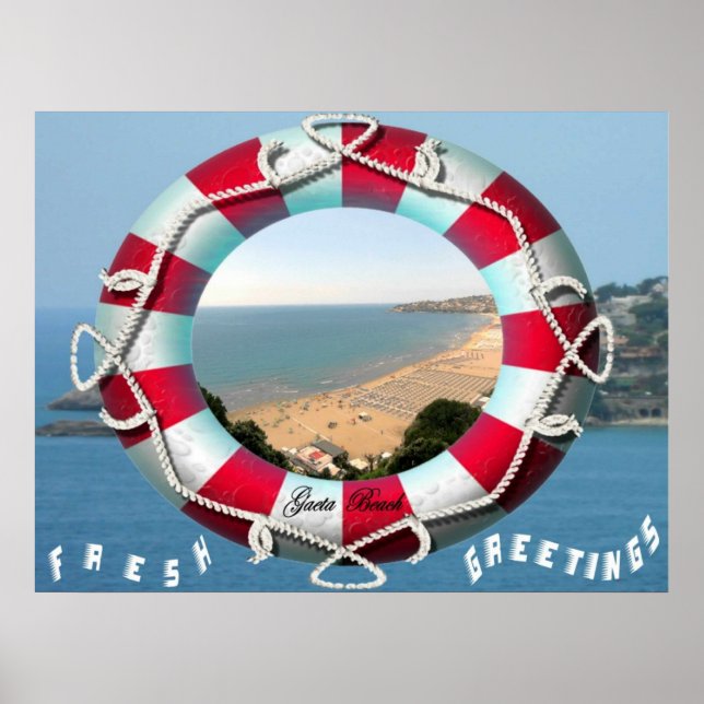 Färsk Hälsning Poster (Framsidan)