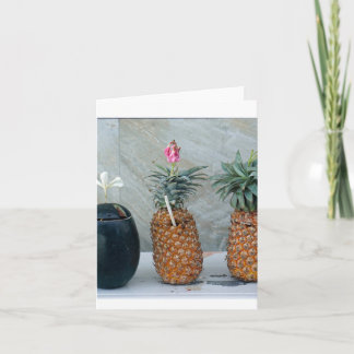 färsk hälsosam ananas kort