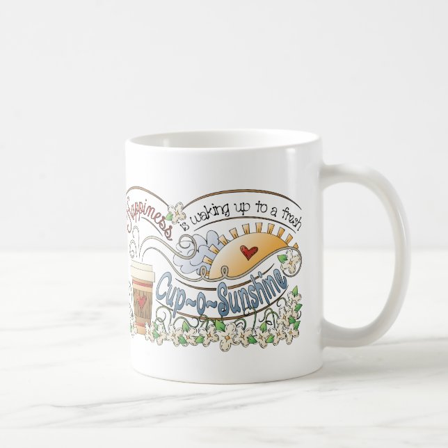 Färsk kaffe kopp-o-Sunshine Mugg Mugg Kopp (Höger)