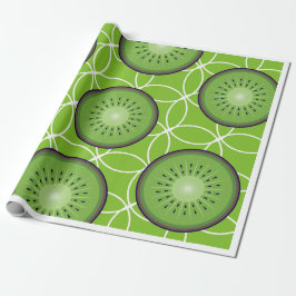 Färsk Kiwi Delight Wrapping Papper Presentpapper