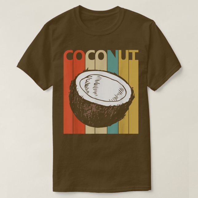 Färsk kokosnöt t shirt (Design framsida)