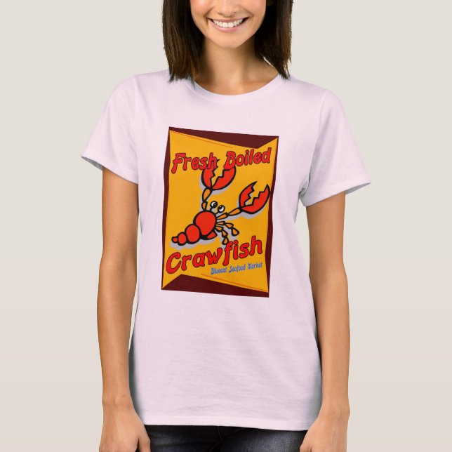 Färsk kokt Kräftor Tee (Framsida)