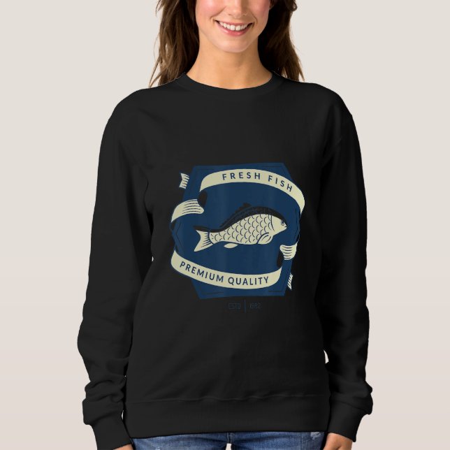 Färsk konserverad fisk t shirt (Framsida)