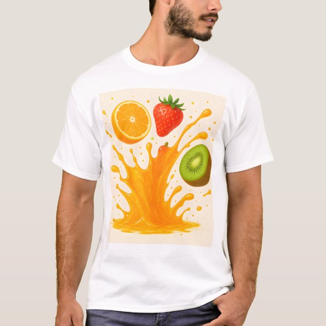 Färsk krona - Juice Pub Vibes T-Shirt (Framsida)