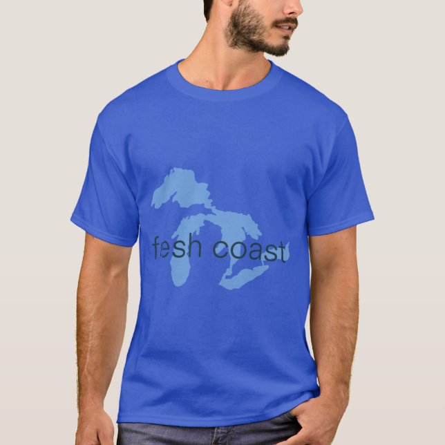 Färsk kusten t shirt (Framsida)