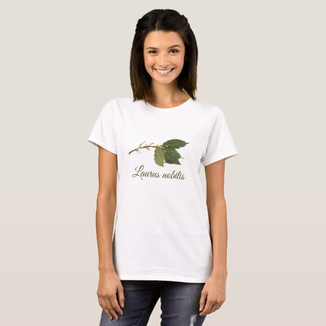 Färsk lagerlöv tee shirt (Hel framsida)
