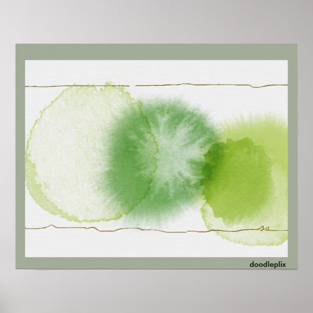 Färsk Lime Margaritas Poster (Framsidan)