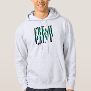 Färsk måljoda hoodie