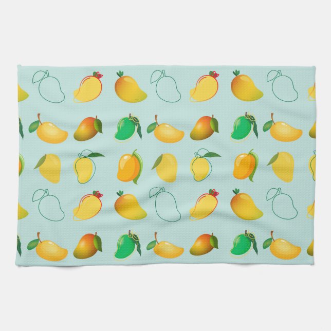 Färsk Mango Kökshandduk (Horisontell)