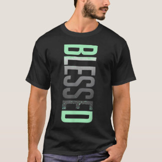 Färsk Mint Grön Grå T Shirt