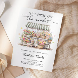 Färsk Möhippa på marknaden för jordbrukare Inbjudningar