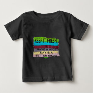 Färsk och ren: Burst of Färg for a resh Start Tee Shirt