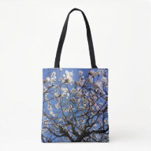 Färsk och skarp Tote Bag - blå himmel