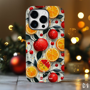 Färsk och vibrant fruktdesign med citrus och Berry