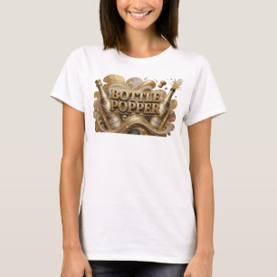 Färsk Orange FLASKPOPPARE Uttalande T-shirt