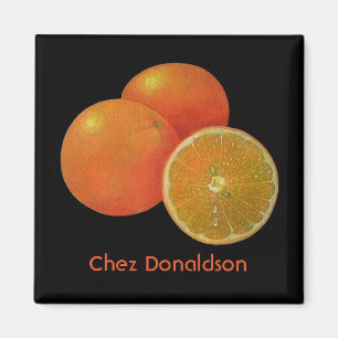 Färsk Orange Magnet