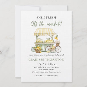 Färsk på Möhippan Citrus sommartid Inbjudningar