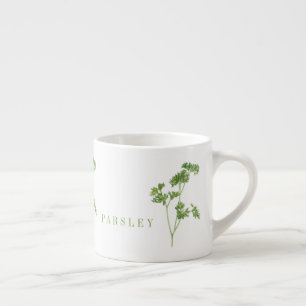 Färsk persilja Espressokopp