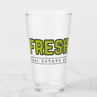 Färsk pintglas glaskopp