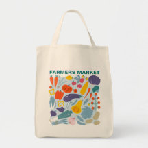 Färsk Plocka Tote - Anpassningsbar Farmers Market 