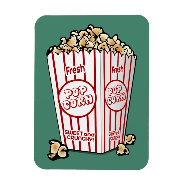 Färsk popcorn magnet (Vertikal)