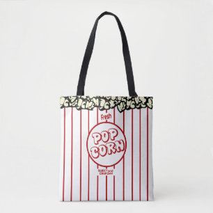 Färsk popcorn tygkasse