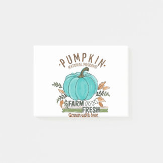 Färsk pumpa, Halloween-uppsamling Post-it Block