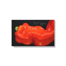 Färsk röd bell Pepper