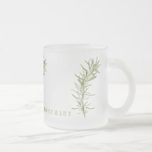 Färsk Rosmarig Frosen Glas Mugg