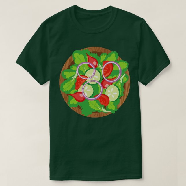 Färsk Salad T Shirt (Design framsida)