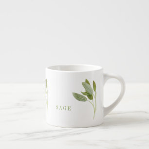 Färsk salvia Espressokopp