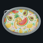 Färsk sommarfrukt Mönster<br><div class="desc">Sömlös, färsk och saftig sommarfuktvektor Upprepa textil Mönster, originalgrafik Art Copyright BluedarkArt ChameleonArt.</div>