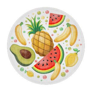 Färsk sommarfrukt Mönster