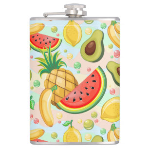 Färsk sommarfrukt Mönster Fickplunta