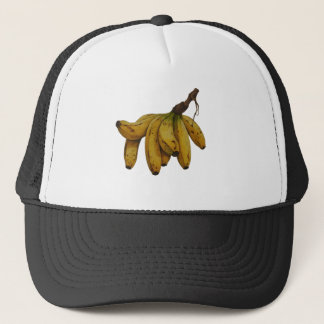 Färsk stack med bananer keps