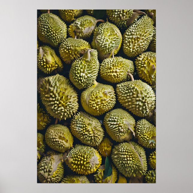 Färsk stängning av rencirkelrör med unikt Struktur Poster (Framsidan)