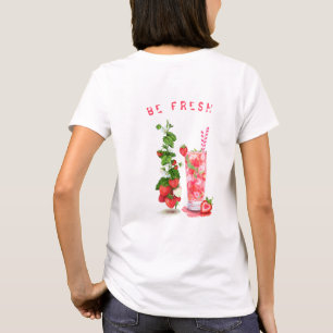Färsk text för jordgubbsrocka Funny T-Shirt - Anpa