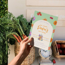 Färsk till marknaden Första födelsetalet - Blommig