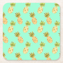 Färsk tropisk vattenfärgsananas Mönster