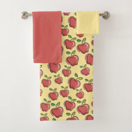 Färsk uppsättning av Apple.Bathroom-tornuppsättnin