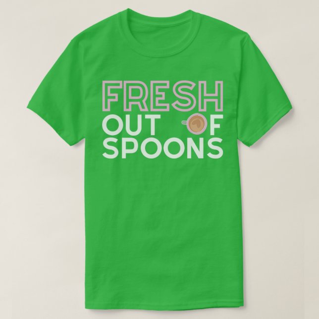 FÄRSK ut från Spoons Spoonie T Shirt (Design framsida)