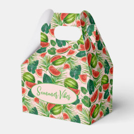 Färsk vattenmelon presentaskar