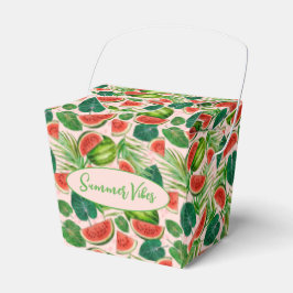 Färsk vattenmelon presentaskar