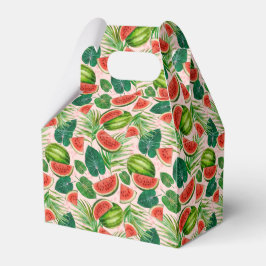 Färsk vattenmelon presentaskar