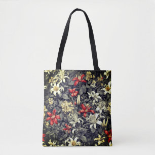 Färsk Vild från Färg, honeysuckle Print Tygkasse