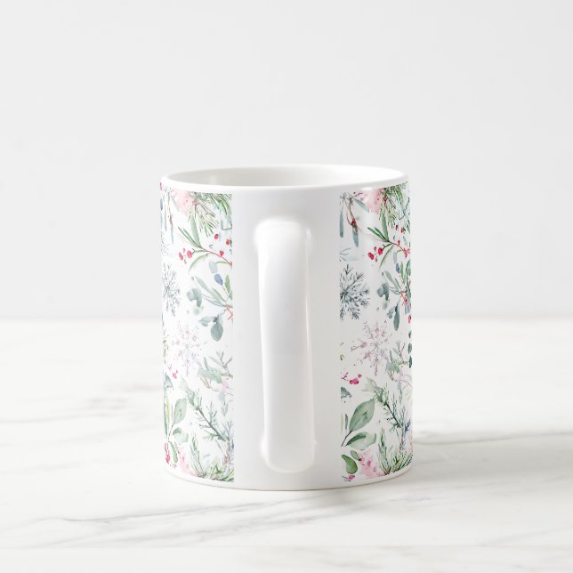 färsk vinterfrukt kaffemugg (Handtag)