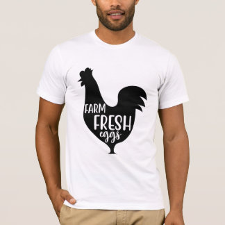 Färska ägg från gårdar t shirt